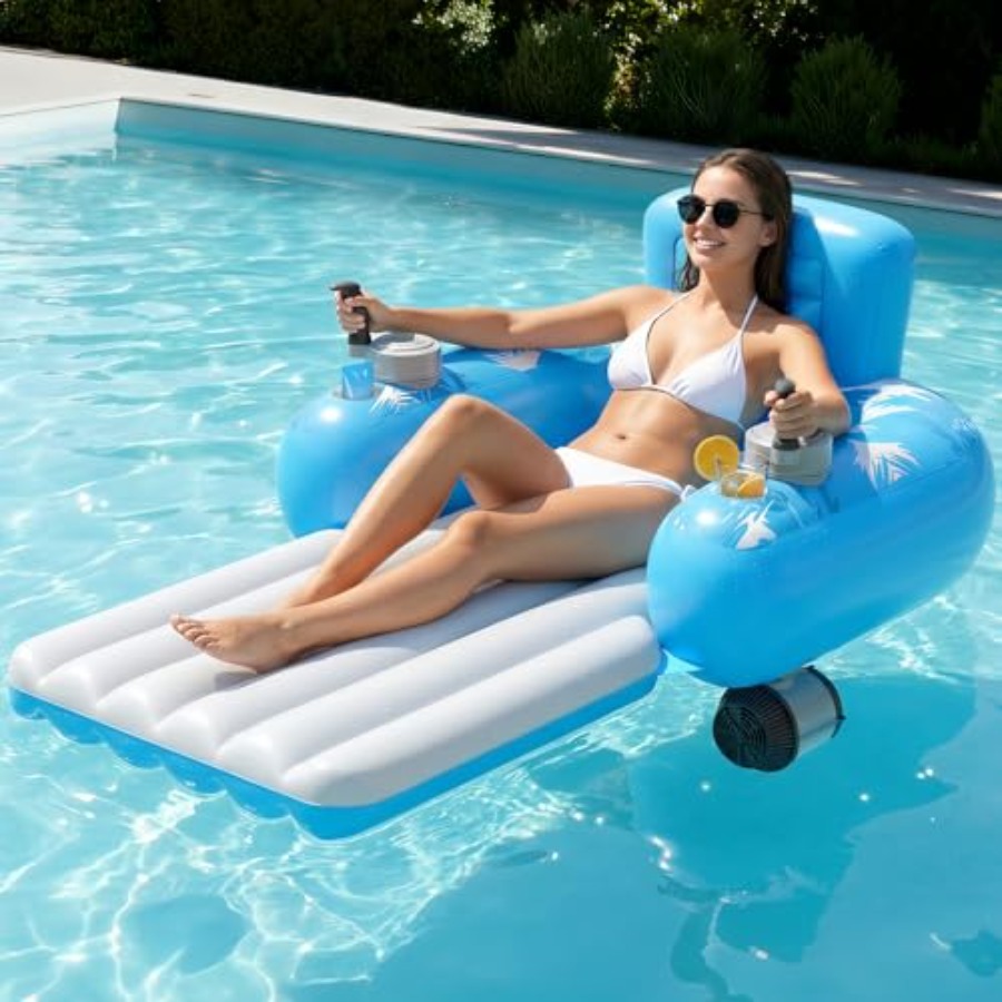 Pool Lounger Inflatable - Yetişkinler için Şişirilebilir Motorlu Havuz Şişmeleri