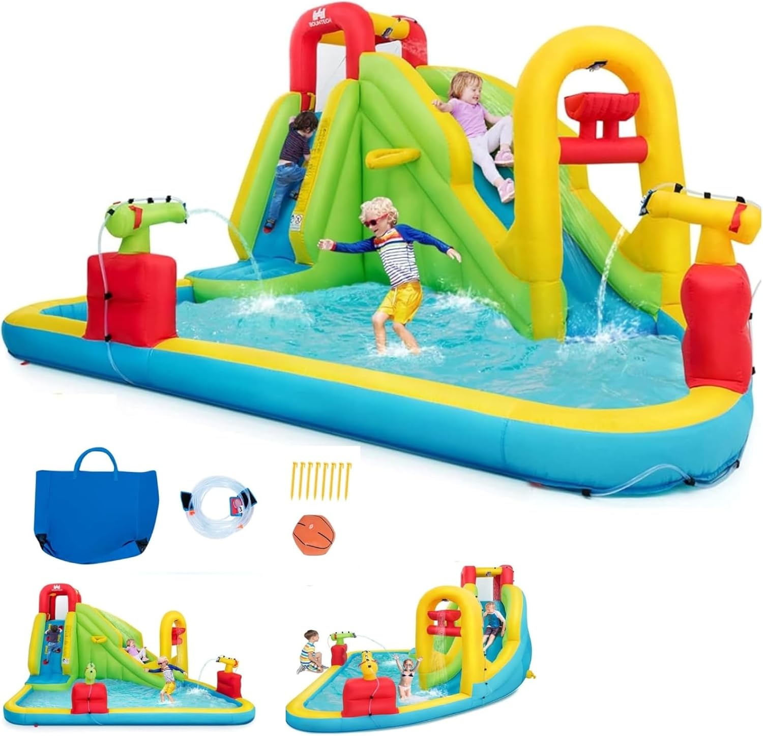 Water Slide Inflatable - Çocuklar için Mega Şişme Su Parkı