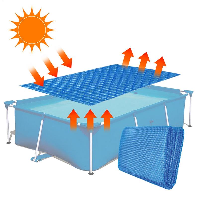 Pool Cover Waterproof - Güneş Havuzu Örtüsü Kirliliğin Önlenmesi Kabarcık