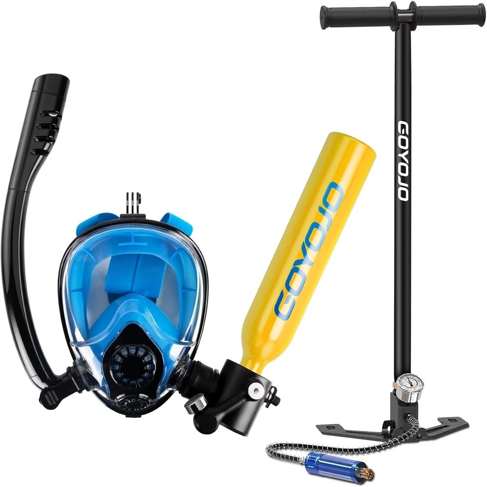 0,5 L'lik Dalış Tüpü, Tam Yüz  - Snorkel Mask Full Face incelemesi ve fiyatı