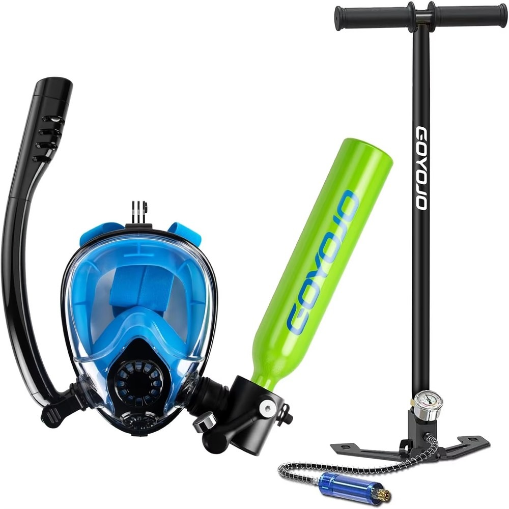 0,5 L'lik Dalış Tüpü, Tam Yüz  - Snorkel Mask Full Face incelemesi ve fiyatı