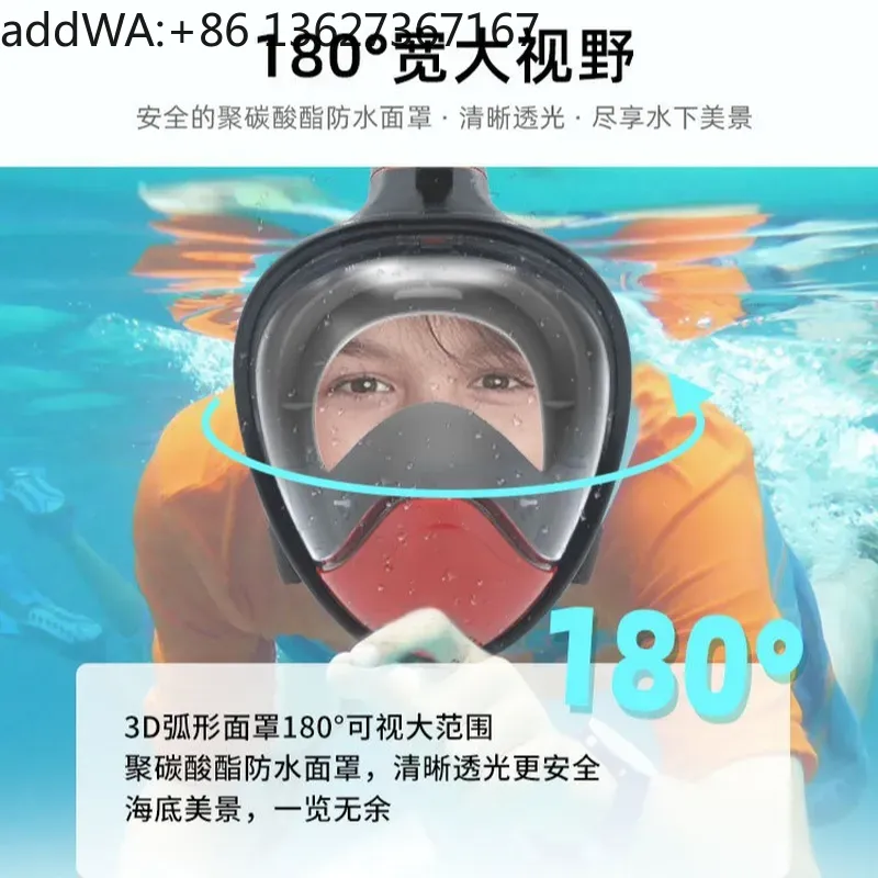 Kuru tip şnorkel maskesi, yeti - Snorkel Mask Full Face incelemesi ve fiyatı