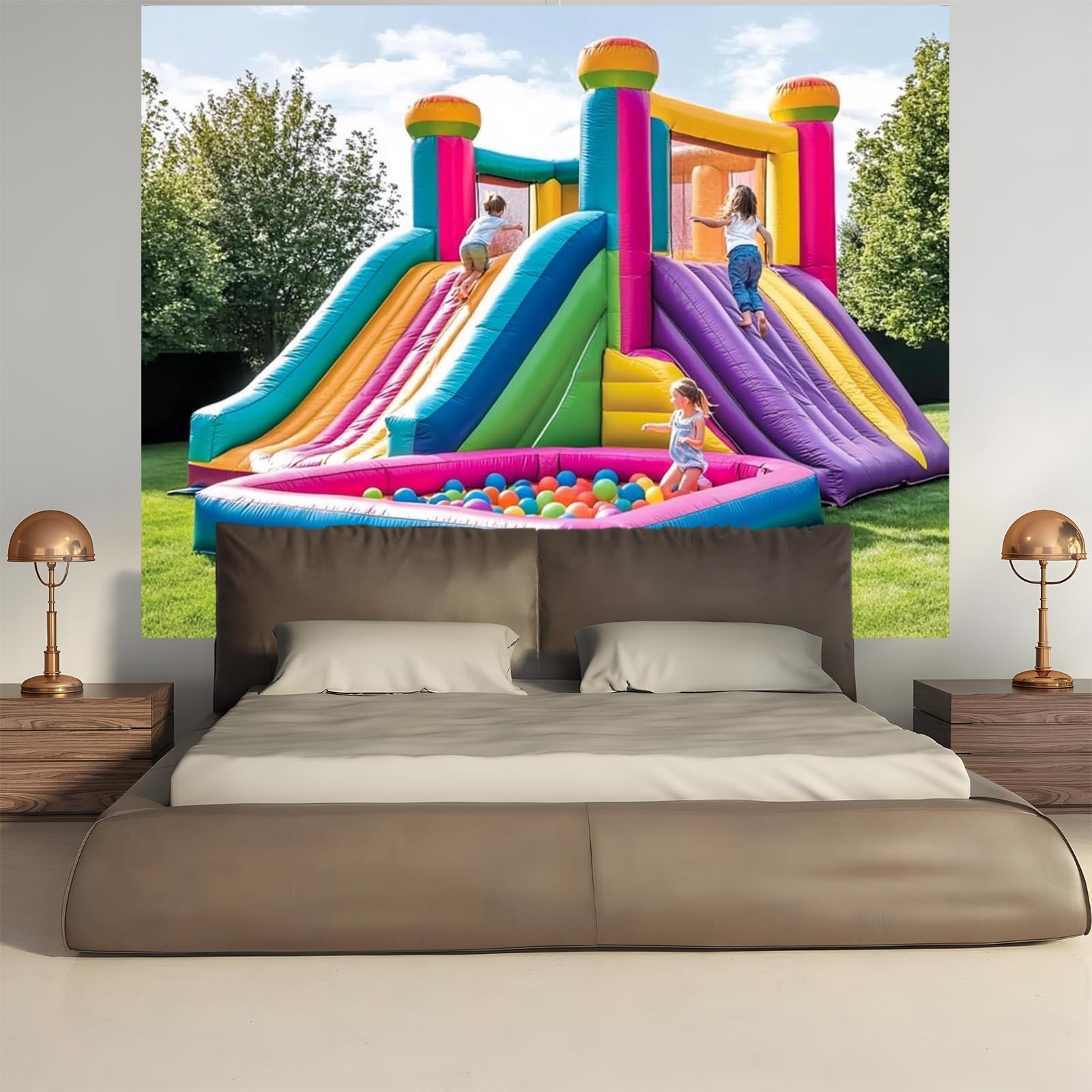 1 adet canlı şişme oyun alanı  - Water Slide Inflatable incelemesi ve fiyatı