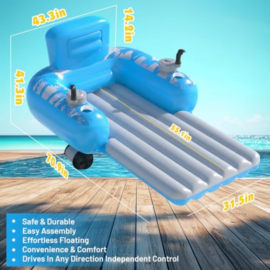 Yetişkinler için Şişirilebilir - Pool Lounger Inflatable incelemesi ve fiyatı