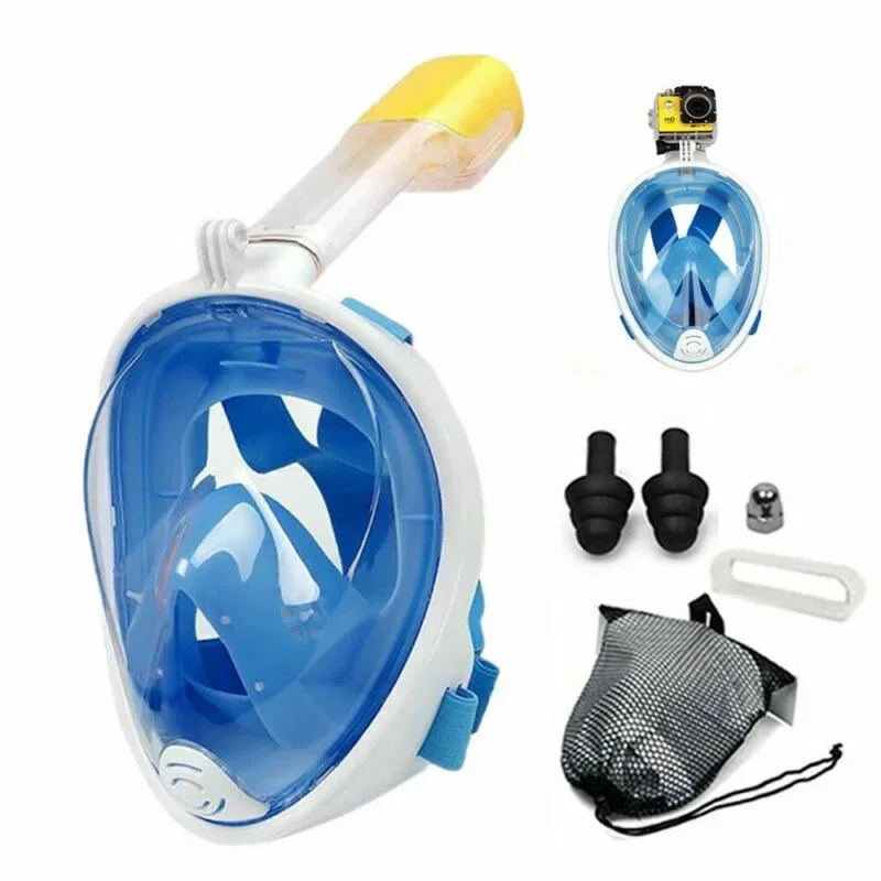 Kuru Tip, Buğu Önleyici, Tam Y - Snorkel Mask Full Face incelemesi ve fiyatı