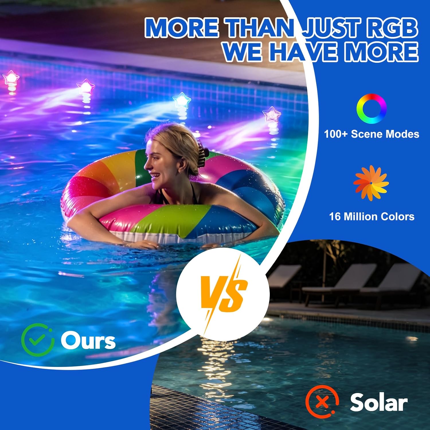 Güneş Enerjili Havuz Lambaları - Pool Light Solar Rechargeable incelemesi ve fiyatı