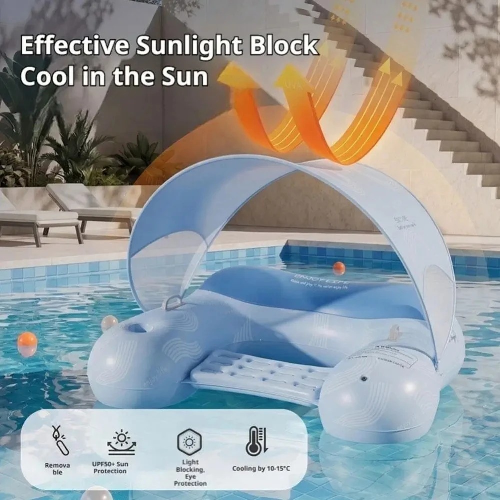 Çıkarılabilir Güneşlikli Şişme - Pool Lounger Inflatable incelemesi ve fiyatı
