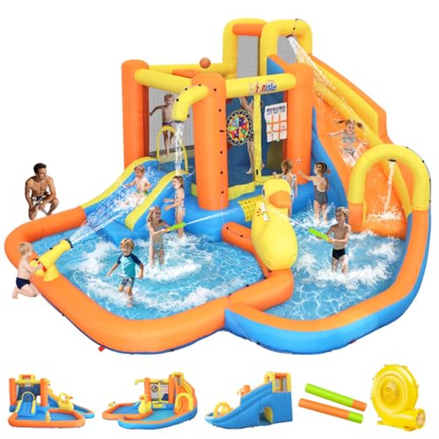 3-10 yaş arası çocuklar için ş - Water Slide Inflatable incelemesi ve fiyatı