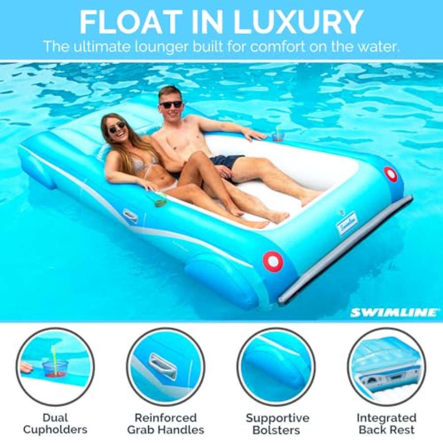Şişme Yüzme Havuzu Şezlongu Sa - Pool Lounger Inflatable incelemesi ve fiyatı