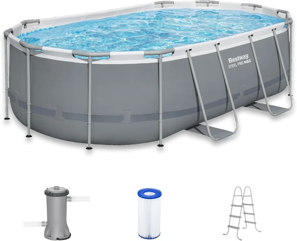 Bestway Steel Pro MAX 14' x 8' - Pool Ladder Above Ground incelemesi ve fiyatı