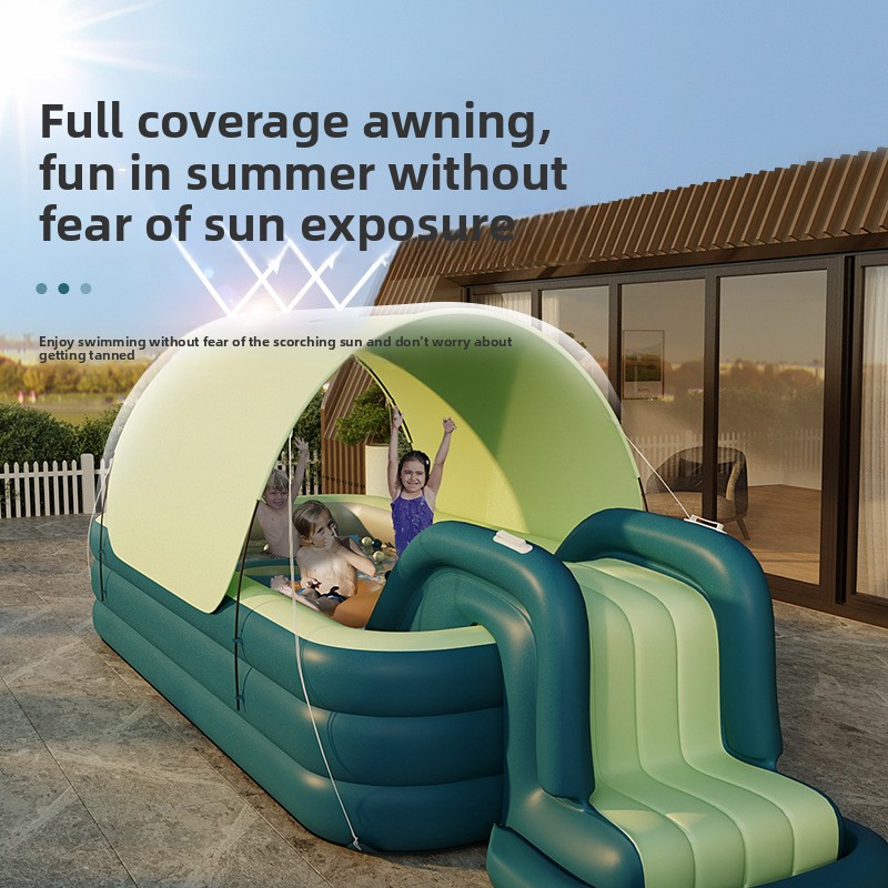 Şişme Çocuk Havuzu, Kaydıraklı - Water Slide Inflatable incelemesi ve fiyatı