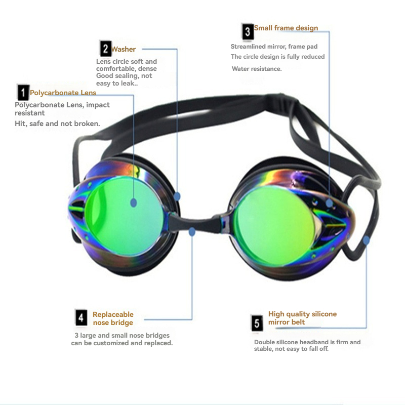 Profesyonel yüzme gözlükleri E - Swim Goggles Anti Fog Uv incelemesi ve fiyatı