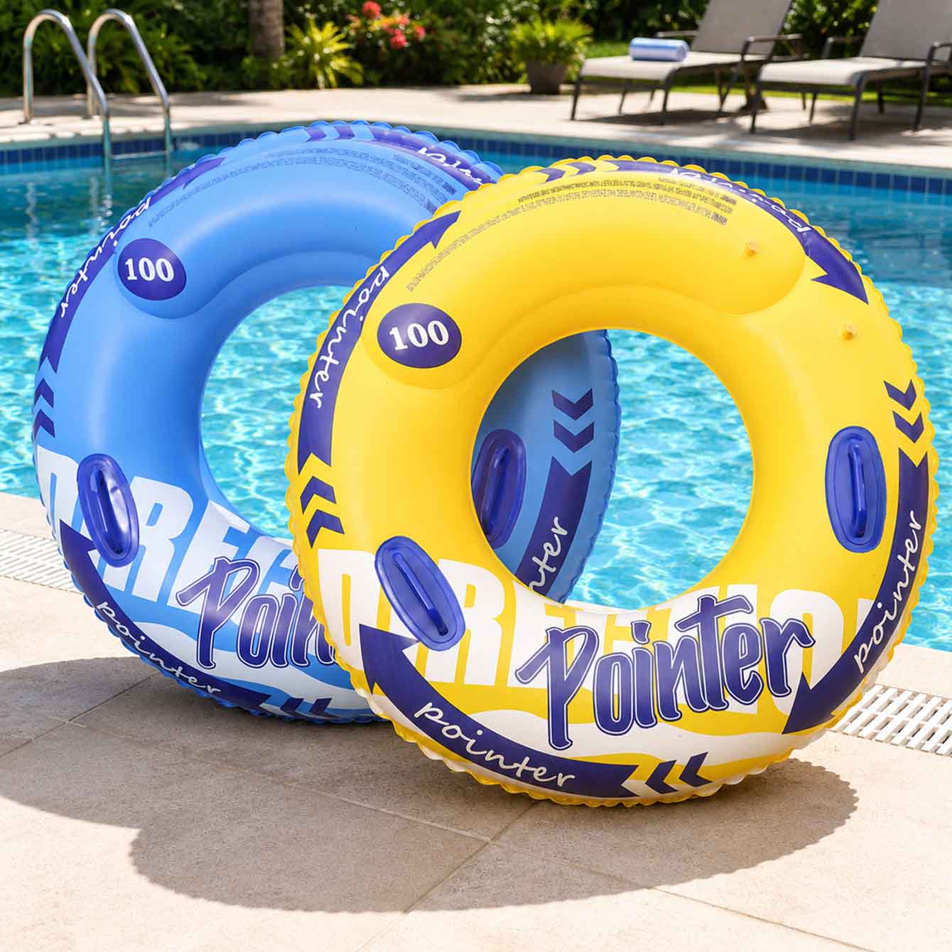 1 adet şişme yüzme simidi kulp - Pool Float Ring Inflatable incelemesi ve fiyatı